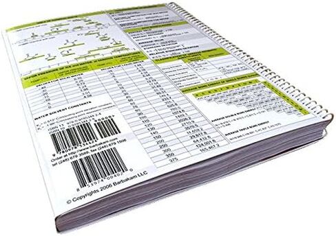 BARBAKAM Lab Notebook 100 Carbonless Pages Spiral Bound (Copy Page Perforated) in Saudi Arabia