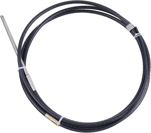 كابل توجيه دوار M66X18 سريع التوصيل بطول 18 قدم SSC6218 متوافق مع UFlex T71FC T72FC T73NRFC T74NRFC T81FC T82FC T83NRFC T84NRFC Teleflex Safe-T QC/NFB Morse D290 in Saudi Arabia