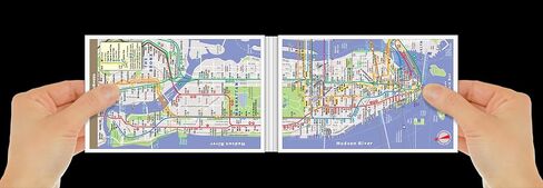 NYC Pop-Up Map by VanDam - Patented, laminated pocket city street map of Manhattan w/ all attractions, museums, sights, hotels, Broadway theaters & ... - 2024 Edition - Folded Map, January 10, 2024 in Saudi Arabia
