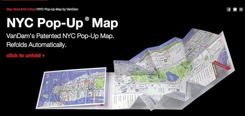 NYC Pop-Up Map by VanDam - Patented, laminated pocket city street map of Manhattan w/ all attractions, museums, sights, hotels, Broadway theaters & ... - 2024 Edition - Folded Map, January 10, 2024 in Saudi Arabia