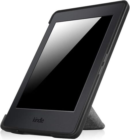 Fintie Origami Case for 6" Kindle Paperwhite 2012-2017 (Model No. EY21 & DP75SDI) - Slim Fit Stand Cover with Auto Sleep/Wake (Not Fit Paperwhite 10th & 11th Gen), Gray in Saudi Arabia