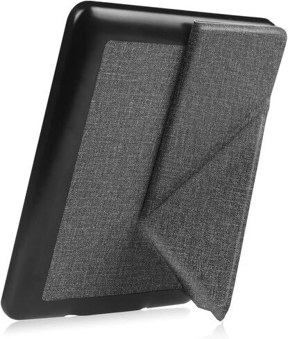 Fintie Origami Case for 6" Kindle Paperwhite 2012-2017 (Model No. EY21 & DP75SDI) - Slim Fit Stand Cover with Auto Sleep/Wake (Not Fit Paperwhite 10th & 11th Gen), Gray in Saudi Arabia