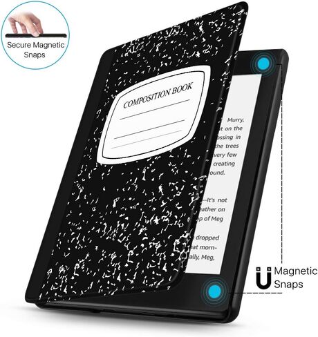 حافظة TNP لجهاز Kindle Paperwhite الجيل العاشر / الجيل العاشر إصدار 2018 - غطاء ذكي خفيف ونحيف مع خاصية التنبيه التلقائي متوافق مع إصدار Amazon Kindle Paperwhite 2019 2020 (كتاب التكوين) in Saudi Arabia