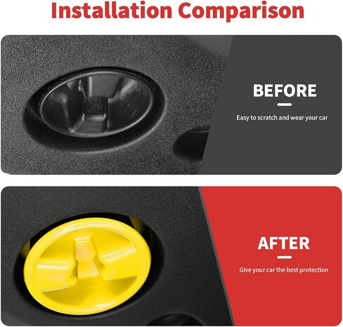 غطاء ديكور بمقبض برغي تثبيت على اللوحة الصلبة العلوية لـ 2007-2018 Jeep Wrangler JK JKU 2/4 ملحقات داخلية للباب (أرجواني) in Kuwait