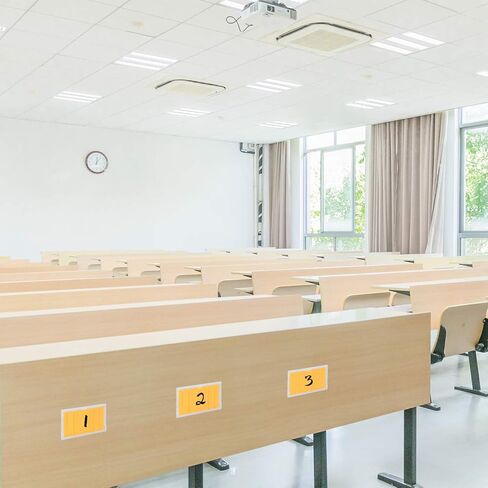 32 Pack Self-Adhesive Index Card Pockets Top Open Crystal Clear Plastic Card Holder Suitable for Organizing and Protecting 3x5 Inches Index Cards, Business Cards, Photo, Label and Planner in Kuwait