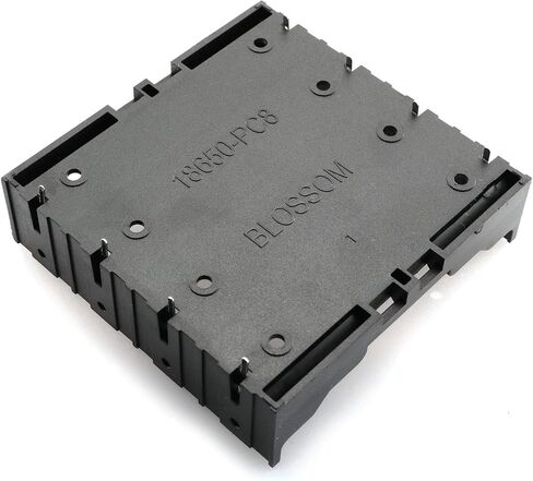 4-Pack 18650 Battery Holder 4 Slots x 3.7V Battery Storage Case DIY Batteries Clip Box with Pin in Kuwait