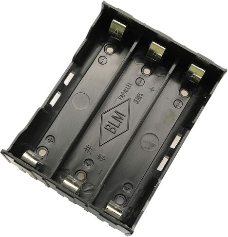 4-Pack 18650 Battery Holder 4 Slots x 3.7V Battery Storage Case DIY Batteries Clip Box with Pin in Kuwait