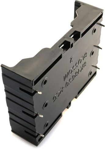 4-Pack 18650 Battery Holder 4 Slots x 3.7V Battery Storage Case DIY Batteries Clip Box with Pin in Kuwait