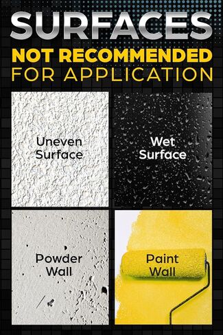 شريط مزدوج الجوانب عالي التحمل [1 × 10 قدم] شريط نانو شفاف للتركيب - شريط تثبيت على الوجهين قابل لإعادة الاستخدام - تحذير هذا الشريط قوي - ليس للجدران المطلية in Kuwait