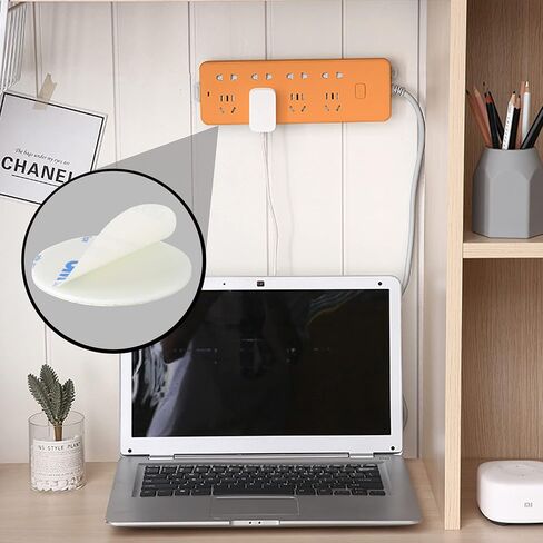 100 قطعة شريط لاصق مزدوج الجوانب، شريط تثبيت عالي التحمل، شريط قوي مقاوم للماء من الفوم للمنزل والسيارة وإطار السجاد والمكتب والفصول الدراسية (دائري، أبيض، القطر: 40 مم) in Kuwait