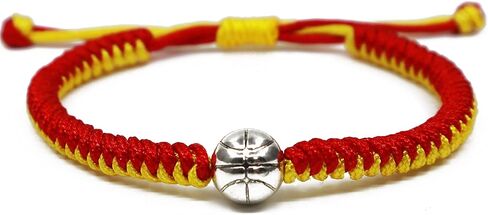 Basketball Bracelet Adjustable Beaded Basketball Gifts For Boys Girls player in Saudi Arabia