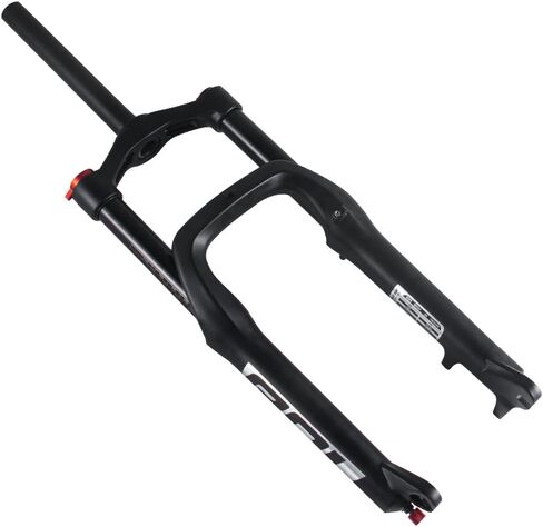 BOLANY Snow Beach Bike Suspension Fork 20 inch 4.0 Tire Fat Bicycle Air Front Fork Travel 135mm in Saudi Arabia