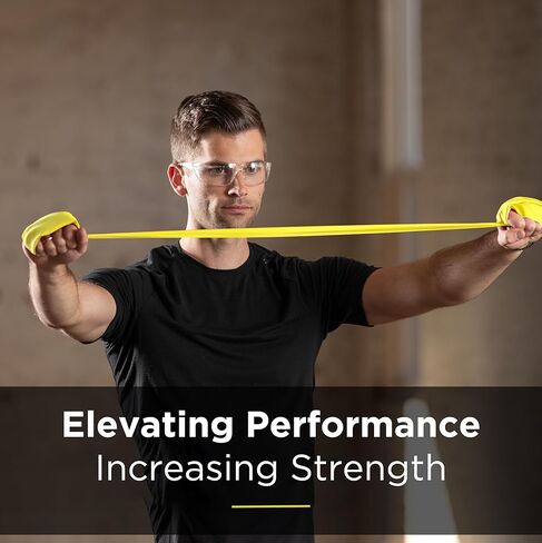 THERABAND Professional Latex Resistance Bands For Rehabilitation, Portable Fitness and Workout, Home Exercise, 5 Foot, Green, Heavy, Intermediate Level 1, Individual Package in Kuwait