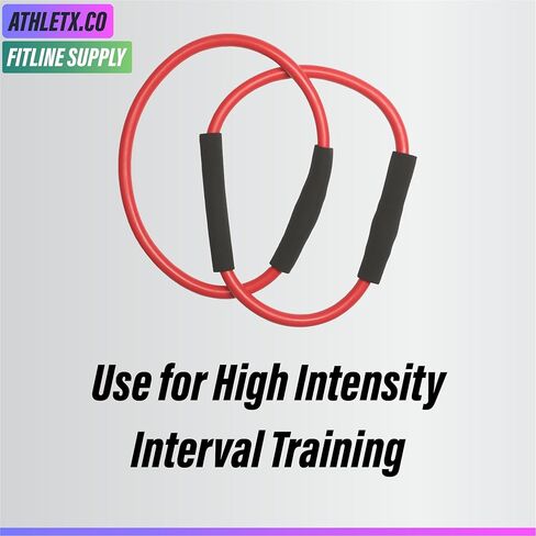 أنبوب باري مزدوج - شريط مقاومة أحمر - ATHLETX.CO in Kuwait