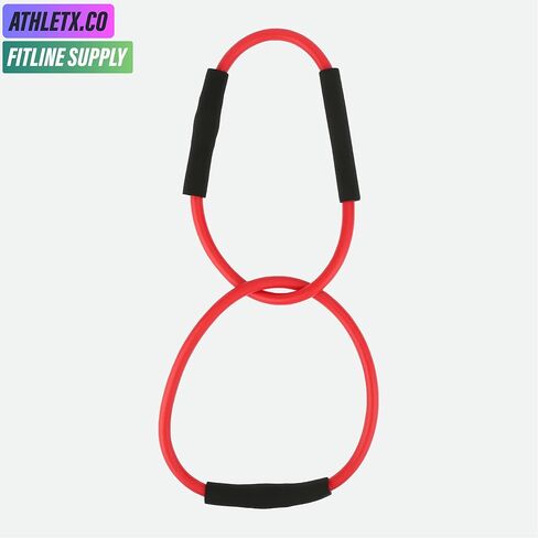 أنبوب باري مزدوج - شريط مقاومة أحمر - ATHLETX.CO in Kuwait