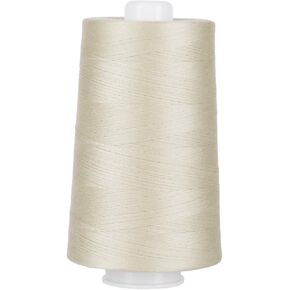 Superior Threads Omni 40-Weight Polyester Sewing Quilting Thread Cone 6000 Yard (Natural White)