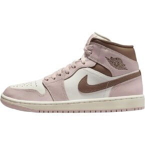 Air Jordan 1 Mid SE Women's Shoes (FQ1926-161, Coconut Milk/Sail/Legend Pink)