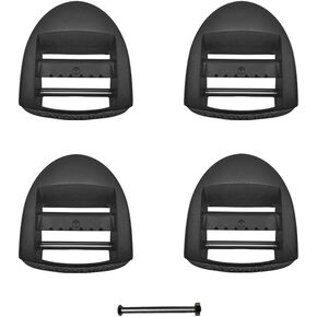 1 inch Plastic Ladder Slider adjustable lock Buckles,Tri-glide Slide Clips,Replacement for Belt backpack strap