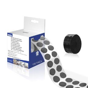 15 Sets Strips with Adhesive Heavy Duty - Strong Double Sided Tape with Hook and Loop - 1 x 4 Inch