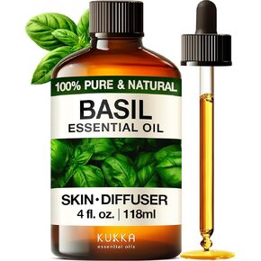 Kukka Rosemary Oil for Hair - 4 Fl Oz - 100% Pure Natural Rosemary Essential Oil - A Great Addition for Shampoo & Scalp Treatments - Made for Hair Care, Skin, Diffusers, Aromatherapy & DIY Soap Making