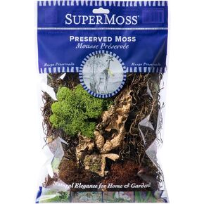 SuperMoss (23310) Moss Mix - Best Sellers, 80.75 Cubic Inch Bag (Appx. 2 Ounce)