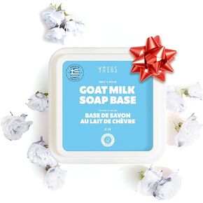 5Lb Three Butters Soap Base (Shea, Mango & Cocoa Butter) - Melt and Pour Soap Making Supplies - SLS/SLES Free, No Palm Oil, Organic - Extra Moisturizing - Perfect for DIY Projects in Saudi Arabia