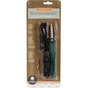 Walnut Hollow Creative Woodburner Introduction Value Tool for Beginner Wood Burning, 4 Points (Tips), Wood Burning Pen