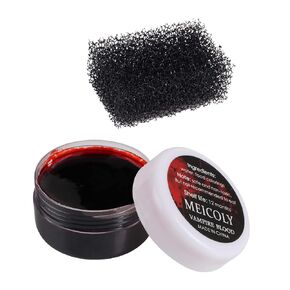 MEICOLY Scar Wax Kit with Spatula,SFX Scar Makeup,Fake Nose Skin Putty Wax Makeup for Cosplay,Fake Scar Modeling Wax for Realistic Scar/Fake Wound Cut,Halloween Special Effects Makeup,Light(1.67Oz)