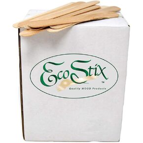 6" Jumbo Wood Craft Sticks - Pack of 1,000