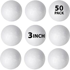 320 Pack 1'' inch Foam Balls - Bulk Foam Balls - Foam Craft Balls - Foam Balls for Crafts, DIY Craft for Home, School Craft Project - Bulk Value Pack 1" Inches Craft Balls (320 Pack) in Saudi Arabia