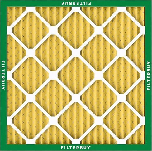 فلتر هواء Filterbuy 24x24x4 MERV 11 دفاع عن الحساسية (6 عبوات)، استبدال مرشحات هواء فرن HVAC AC المطوية (الحجم الفعلي: 23.38 × 23.38 × 3.63 بوصة) in Saudi Arabia