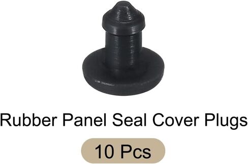 سدادات ثقب القفل المطاطية، غطاء عازل من السيليكون المثقوب، [لمطاط المطبخ، سدادات إغلاق مقاومة للماء] - 11 مم/0.4 بوصة/أبيض/10 قطع in Kuwait