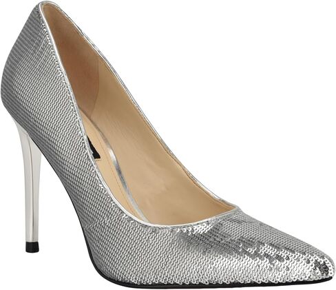 Nine West Women's Fresh Pump, Dark Blue Velvet 400, 10 in Kuwait