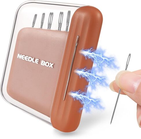 3 Pack Portable Travel Magnetic Sewing Needles Case with 5 Sizes 30 PCS Sewing Sharp Needles Hand Quilting Needles,Embroidery Needles Magnetic Needle Holder for Hand Sewing Art Crafts Repair in Saudi Arabia