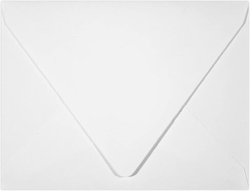 مغلفات دعوة من LUXPaper مقاس A6 | 4 3/4 بوصة × 6 1/2 بوصة | أبيض ساطع | 70 رطل. نص | 50 الكمية in Saudi Arabia