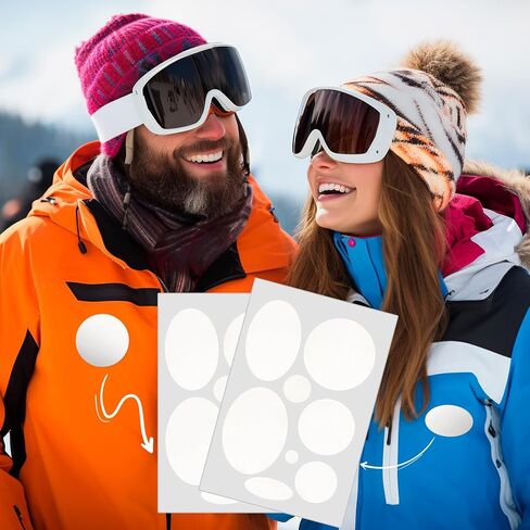 16 pcs بقع سوداء أسفل سترة ، بقع نايلون لاصقة ذاتية ، بقع نسيج مقاومة للماء للملابس ، الخيام ، السترات المنتفخة - البيضاوي ، الجولة ، 2 ورقة in Kuwait