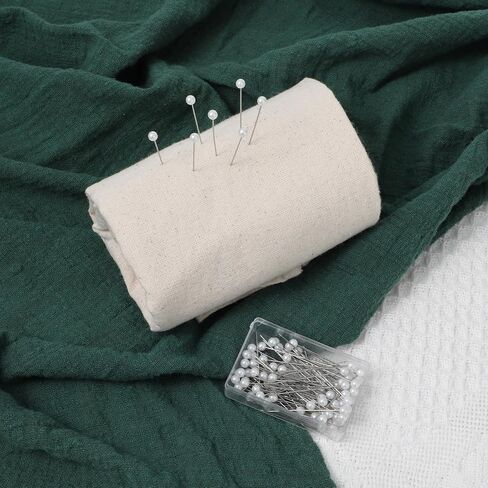 100 Pcs Pearl Pins for Bouquets Sewing Pins for Fabric White Straight Head Pins Map Pins Fixed Sewing Marker Needle for Crafting Maker Jewelry DIY Craft Sewing Wedding Flower Decorations (White) in Kuwait