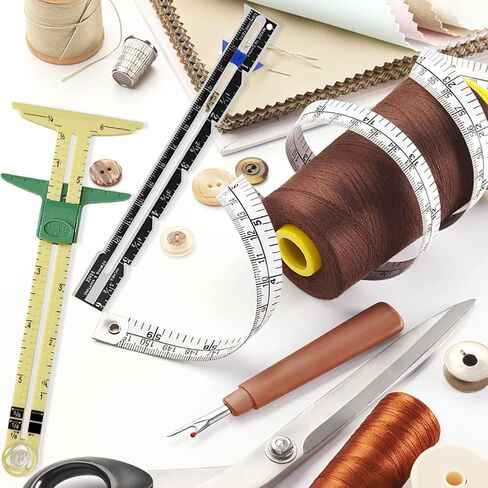 YEQIN 5-in-1 Sliding Gauge Measuring Sewing Tool in Saudi Arabia