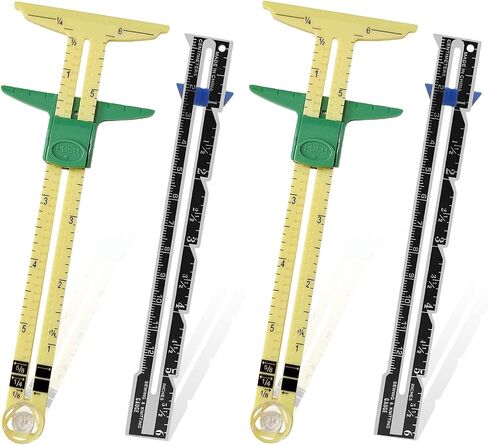 YEQIN 5-in-1 Sliding Gauge Measuring Sewing Tool in Saudi Arabia