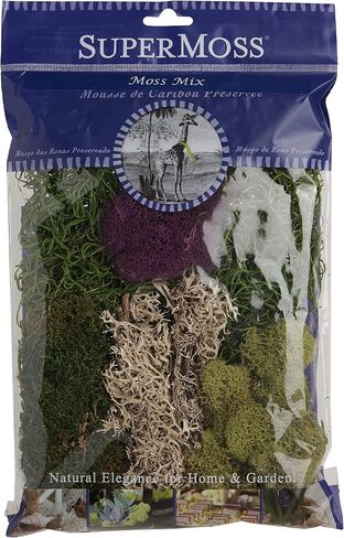 SuperMoss (23310) Moss Mix - Best Sellers, 80.75 Cubic Inch Bag (Appx. 2 Ounce) in Kuwait