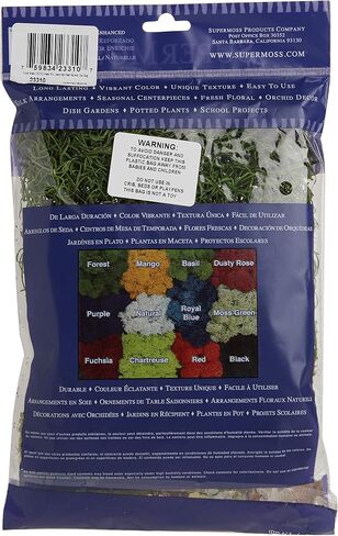 SuperMoss (23310) Moss Mix - Best Sellers, 80.75 Cubic Inch Bag (Appx. 2 Ounce) in Kuwait