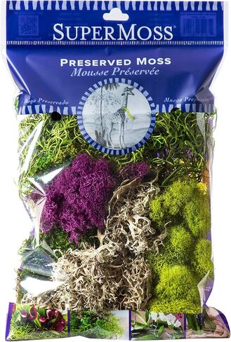 SuperMoss (23310) Moss Mix - Best Sellers, 80.75 Cubic Inch Bag (Appx. 2 Ounce) in Kuwait