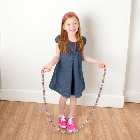 Made By Me Craft Loops Refill, Includes 210 Weaving Loom Loops in 7 Vibrant Colors, Potholder Loops, Loom Refill Loops, DIY Craft Loop Refill Kit, Craft Kits for Kids in Kuwait