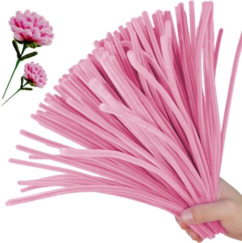 230pcs ترقية 20 ألوان منظفات الأنابيب الحرفية تشنيل سيقان ديي فنية لوازم ملونة سميكة سميكة عصي الأسلاك الغامضة بشكل كبير للأطفال والبالغين (20 كولومال) in Kuwait
