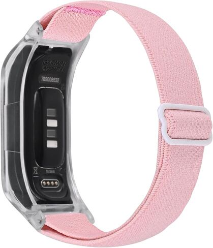 Elastic Nylon Bands Compatible with Garmin Vivosmart 5 tracker Replacement Bands with Case in Saudi Arabia