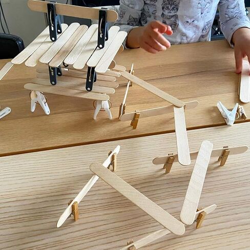 WISYOK 1000Pcs 4.5 Inch Popsicle Sticks in Kuwait
