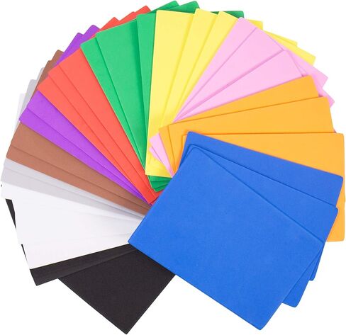 Horizon Group USA Assorted Self Adhesive Foam Shapes, Multicolored in Kuwait