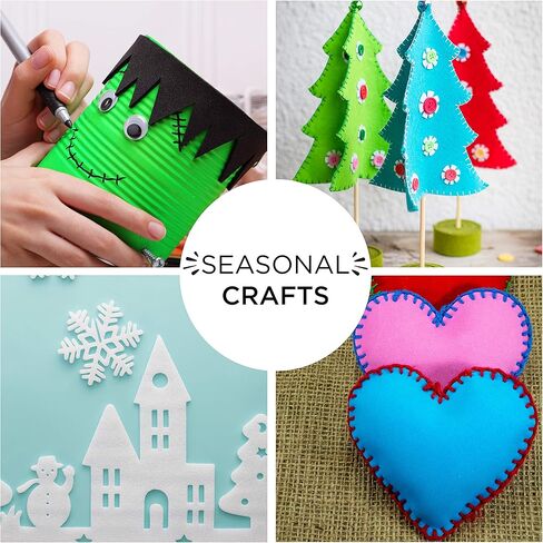 Horizon Group USA Assorted Self Adhesive Foam Shapes, Multicolored in Kuwait