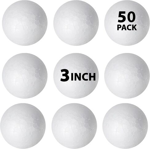 320 Pack 1'' inch Foam Balls - Bulk Foam Balls - Foam Craft Balls - Foam Balls for Crafts, DIY Craft for Home, School Craft Project - Bulk Value Pack 1" Inches Craft Balls (320 Pack) in Saudi Arabia