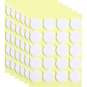 Aubeco 240PCS Candle Making Kit, Candle Wick Stickers, Candle Making Supplies, Double-Sided Stickers with The Little ‘‘Tail’’, Hot Wax Stickers for Candle Making